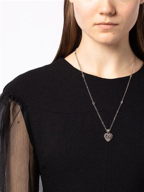 gucci interlock g|gucci interlocking g heart necklace.